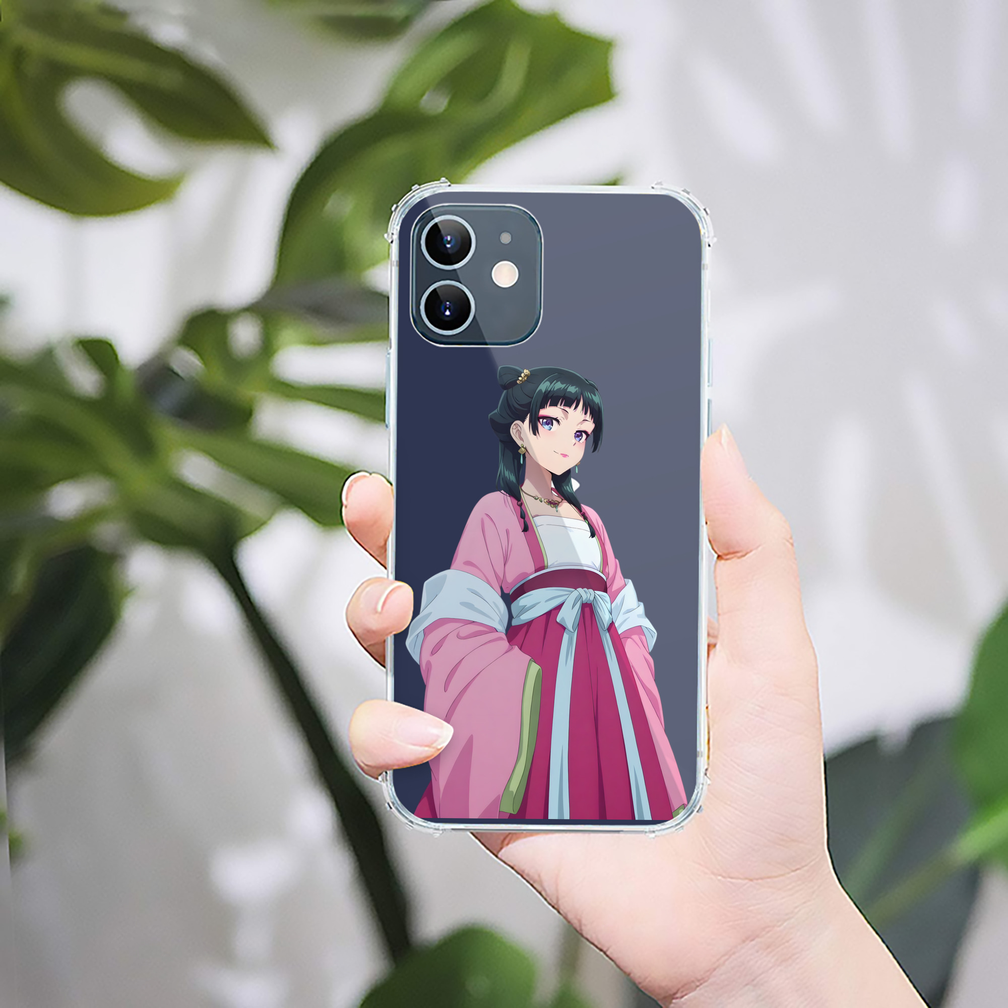（画像用） 薬屋のひとりごと The Apothecary Diaries 【iPhone 12シリーズ対応】透明スマホケース（クリアソフトケース）
